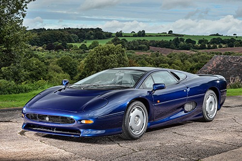 hypercar, Jaguar XJ220, classic cars, car photographer, car photograph, commercial photography, matt woods