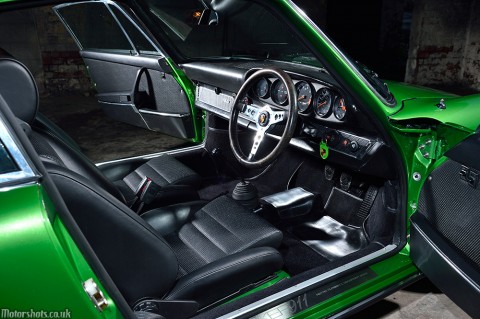 old 911 porsche interior