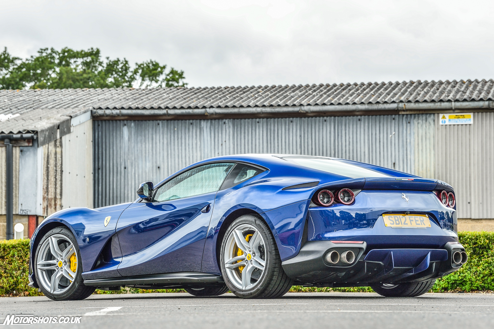 car photographer, ferrari 812, car photograph, commercial photography, matt woods